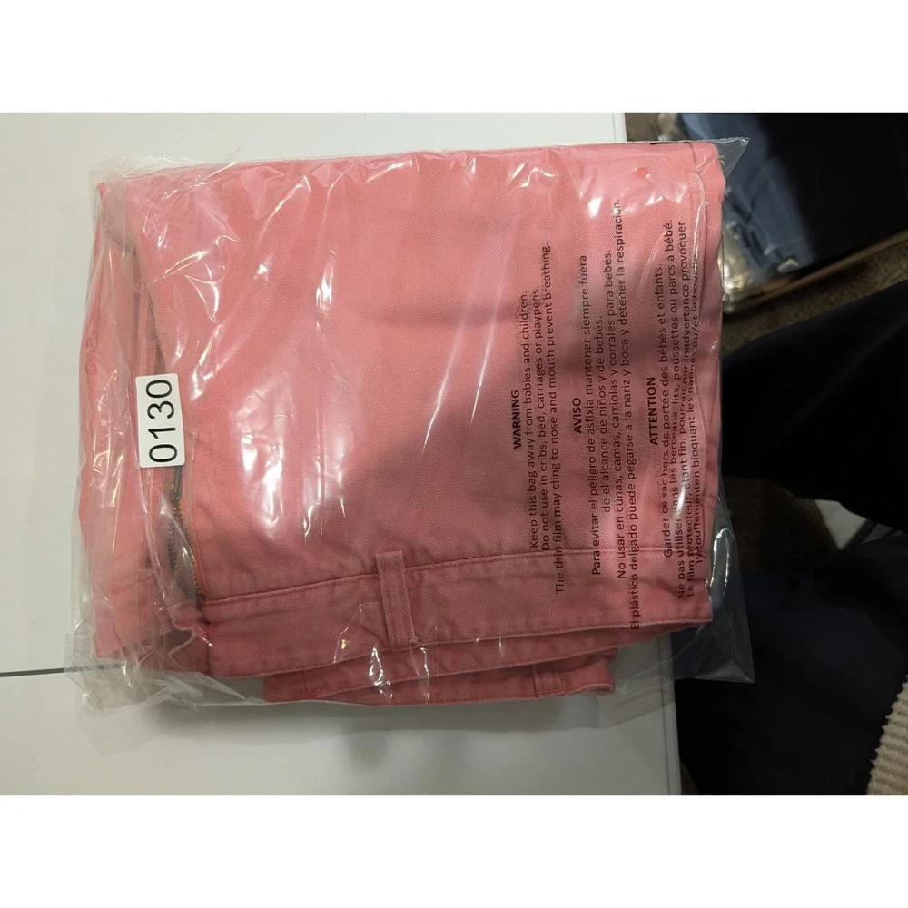 Vineyard Vines Club Short Mens 33 Salmon Pink 100% Cotton Twill Chino Shorts‎